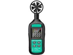 2026-anemómetro Digital Gn-301, Medidor De Velocidad Del Viento Con Alta Precisión, Negro