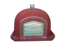 Horno de 120cm con Yugo, Tubo y Aislamiento Rojo Articimentos