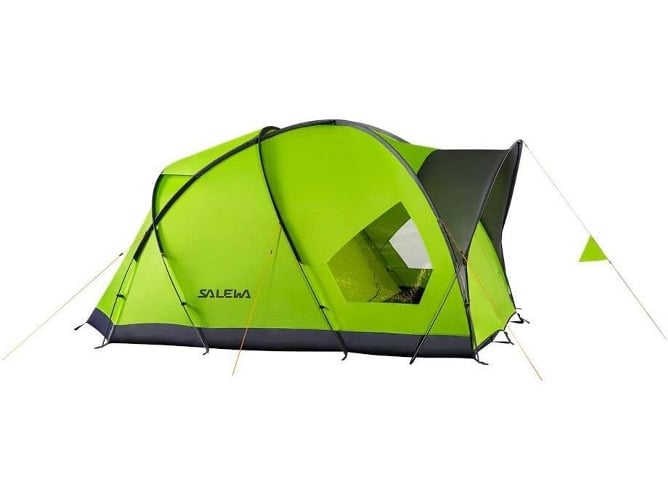 Tienda de Campaña SALEWA Alpine Hut Iv Tent (4 Personas - Amarillo y Gris)