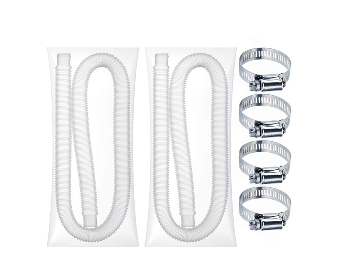 Manguera de piscina de 1,25 pulgadas, manguera de repuesto compatible con bomba Intex, 2 piezas