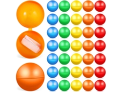 Bolas De Plástico Huecas Para Rifas, Paquete De 4 Cm, Bolas Multiusos Para Sorteos.