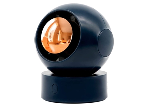 Mini ventilador USB portátil de mano con batería recargable y ventilador eléctrico de 3 velocidades pequeño personal lindo negro BISBISOUS
