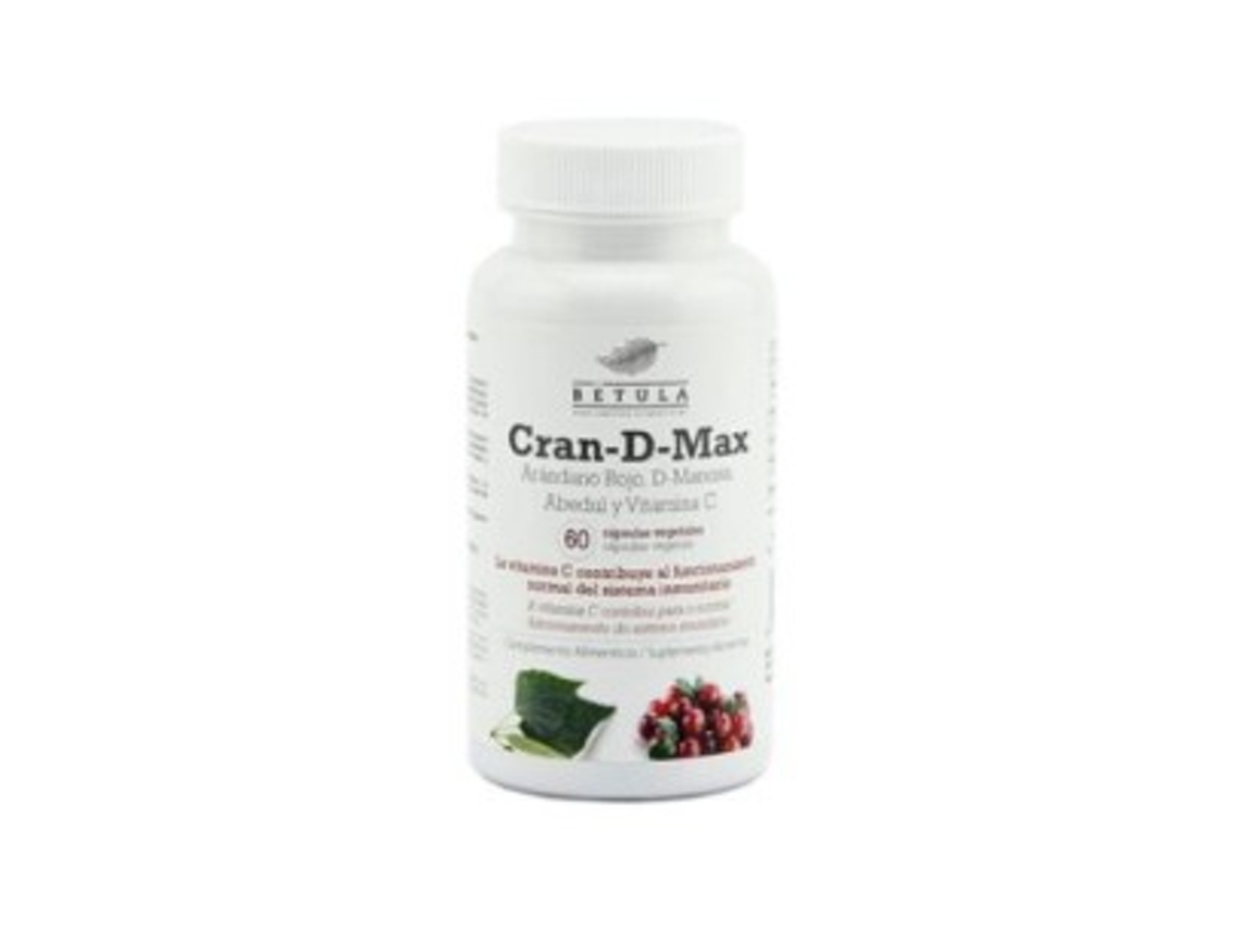 Complemento Alimentar BETULA Cran-D-Max (60 cápsulas vegetais)