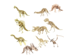 Bj-puzzle Dinossauro 3d De Madeira Realista E Educativo Sem Espinhos Brinquedo De Manufatura Diy Para Meninos E Meninas 10 Peças