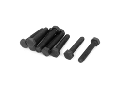 10 piezas de pernos hexagonales internos M8 x 45 mm negros DIN 933 CHABERLU (397904500a47de56fbca7ce748a3ae22)