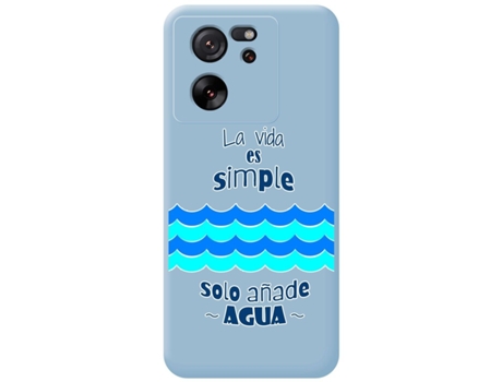 Funda para Xiaomi Xiaomi 13T TUMUNDOSMARTPHONE Silicona Líquida Azul