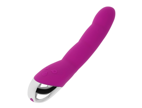 Estimuladores OHMAMA VIBRATORS Vibrador 6 Modos Y 6 Velocidades (Morado - 21.5 cm)