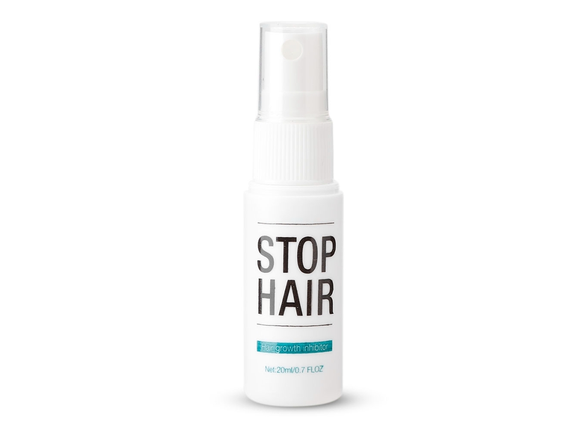 Spray 2026 com extrato natural de plantas, inibidor de crescimento capilar, 20ml, para remoção permanente de pelos e reparação.