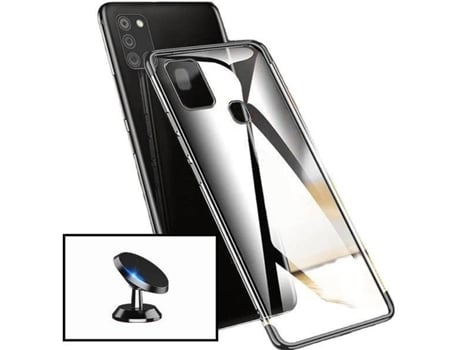 Kit Soporte y Funda Samsung Galaxy A21s PHONECARE Negro