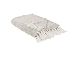 BELIANI Colcha Toutli Algodón Crema 200X220X1,25