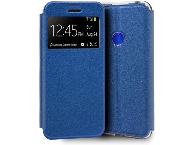 Funda Xiaomi Redmi 7 COOL Flip Azul