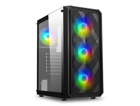 Caja PC 1LIFE C Glare Rgb E-Atx