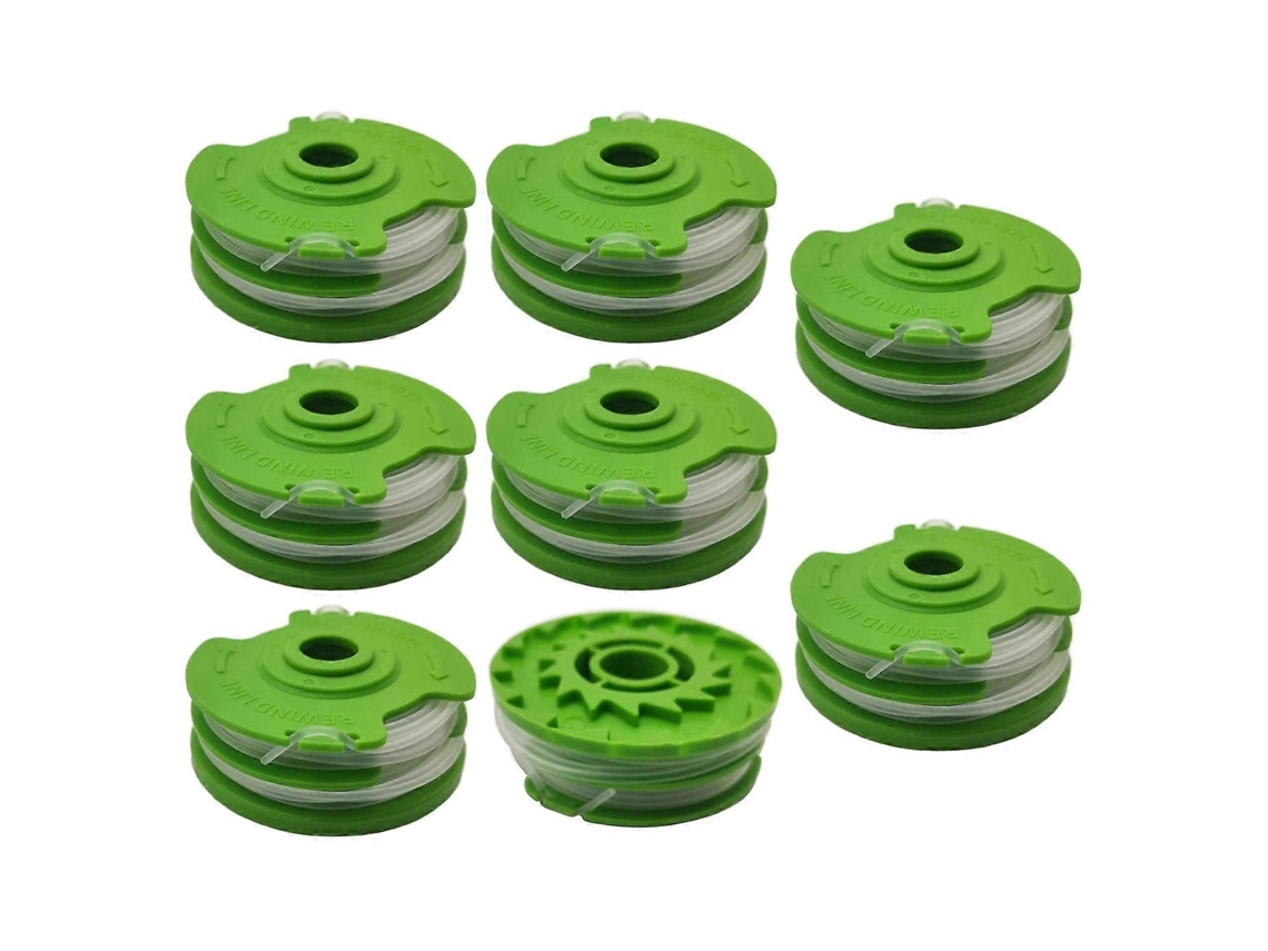 W3s Rs90111 8 Piezas Carrete De Repuesto Para Cortacésped Earthwise St00011 St00013 V4r St00015 St00113 St00115 A