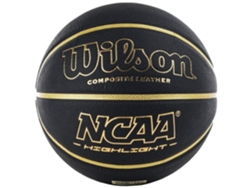 WILSON Ncaa Highlight 295 Basketball Wtb067519Xb Unisex Black Basketball Balls 7 Me