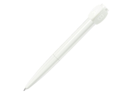 Bolígrafo Giratorio Con Tapa Giratoria Abcd, Bolígrafo Blanco.