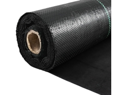 Tela para cubrir el suelo de jardín Succebuy, barrera contra malezas, 150 g, 1,2 m x 30,5 m