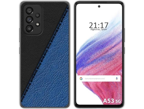Carcasa para Samsung Galaxy A53 5G TUMUNDOSMARTPHONE Dibujos Cuero 02 Multicolor