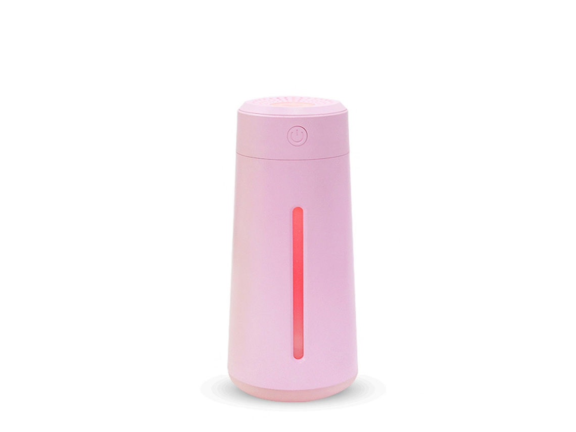 Humidificador de aire portátil USB, gran capacidad, pulverización silenciosa, ideal para coche y uso en interiores.