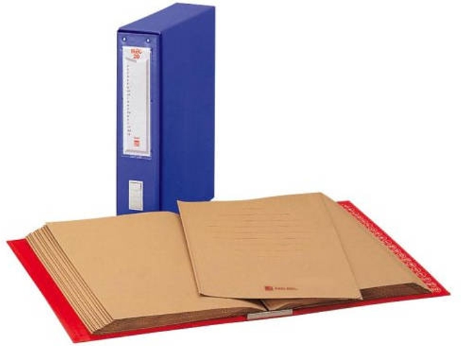 Dossier REXEL (Azul - A3 - 25.5x10cm - Polipropileno)
