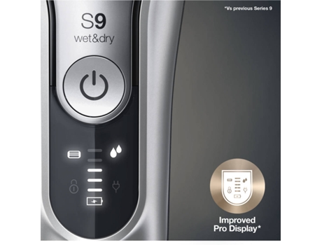 MÁQ.BARBEAR BRAUN SHAVER 9390CC SILV BOX