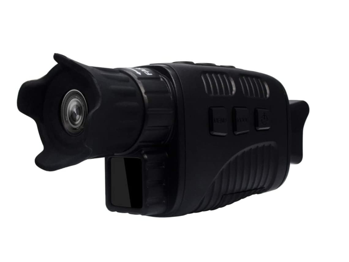 Dispositivo De Visão Noturna Infravermelho De Alta Definição Câmera Monocular De Visão Noturna Ao Ar Livre Telescópio Digital Preto Saisiyiky