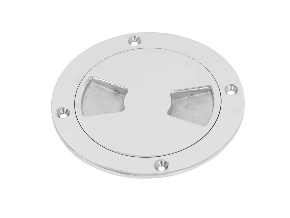 Placa Redonda De Acero Inoxidable 316 Para Cubierta De Embarcaciones, Con Tapa De Inspección Extraíble, Para Barcos Y Autocaravanas, De 3 Pulgadas.