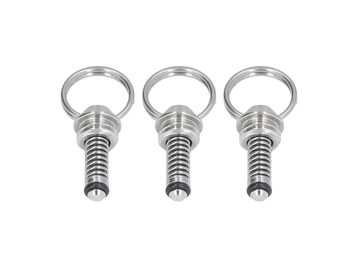 3 Válvulas De Alivio De Presión De Acero Inoxidable 304 Para Barriles De Cerveza (repuesto).
