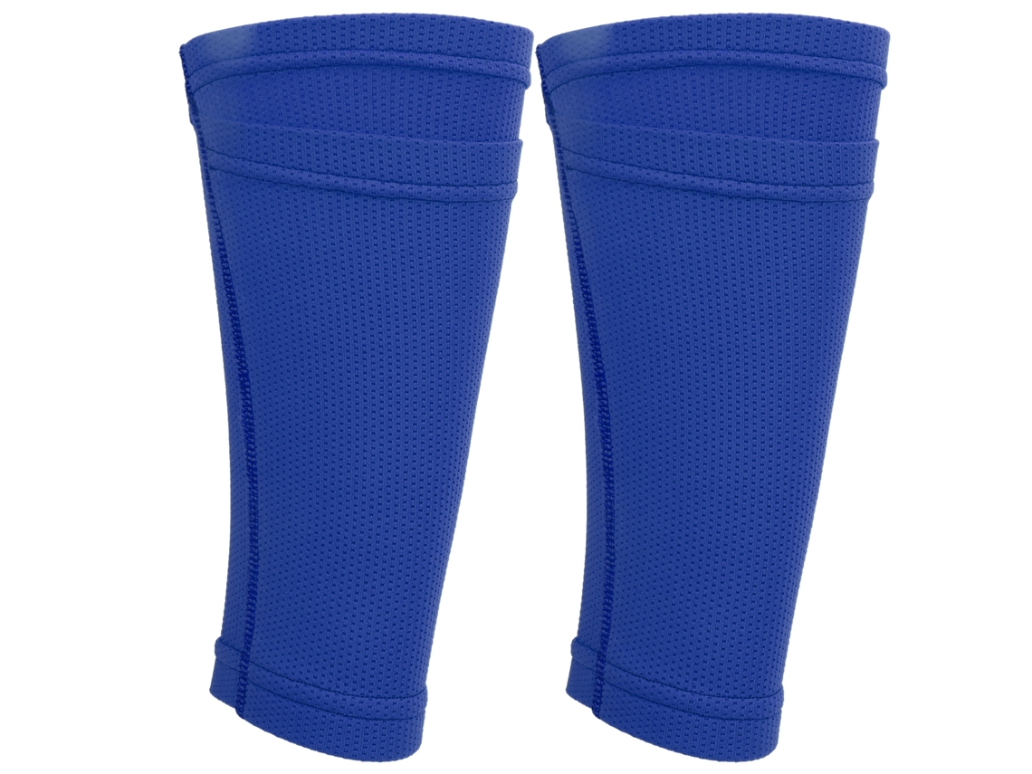 Calcetines Espinilleros De Doble Capa Azules Para Adultos, Talla L, Para Fútbol, Talla L, Azul