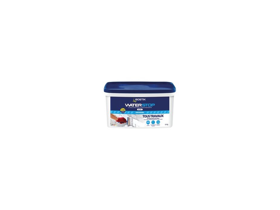 Revestimiento De Sellado Bostik Waterstop Blanco 6kg Interior Universal