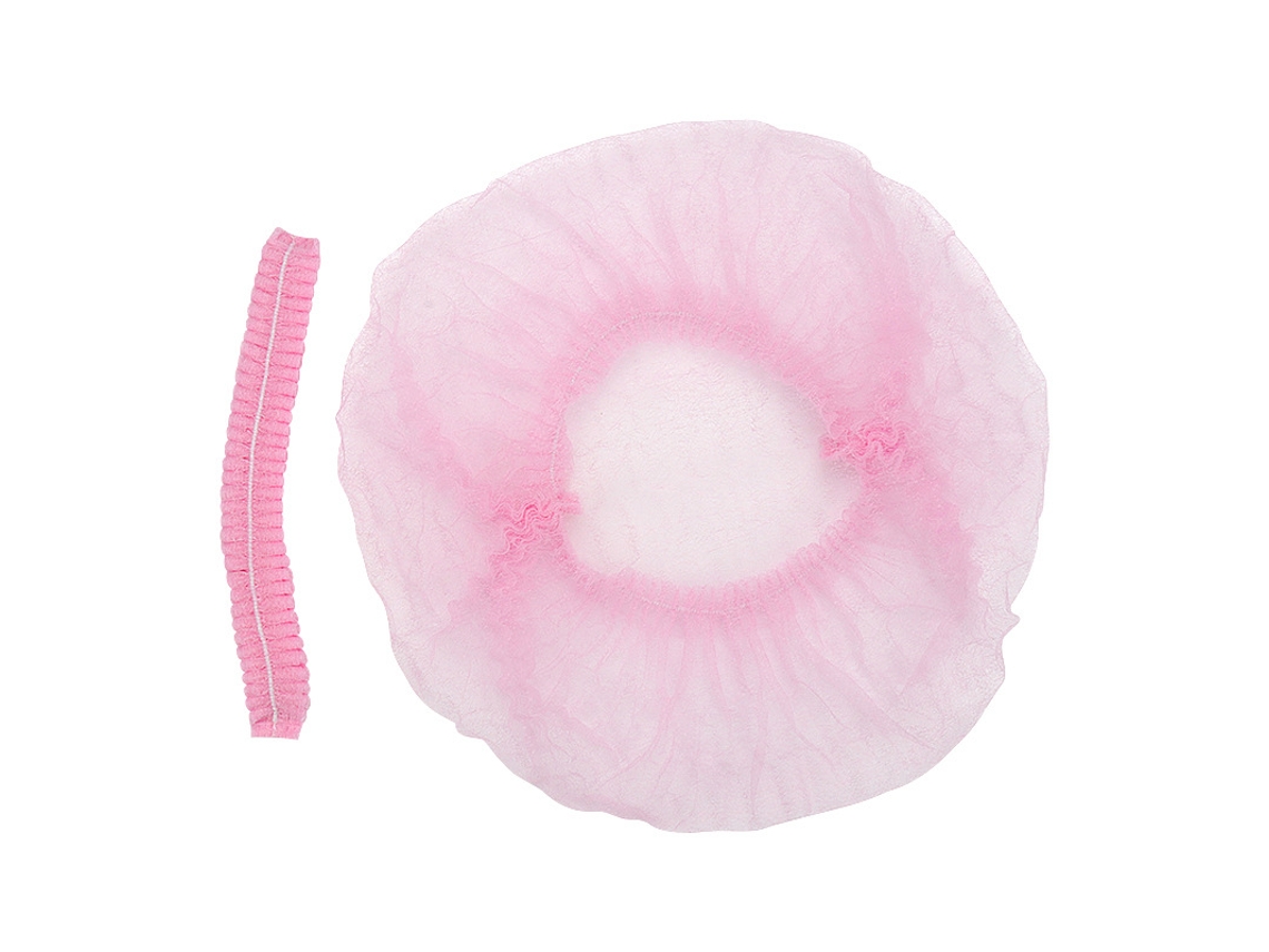 Gorro De Ducha Impermeable, Desechable, De Punto Elástico Plisado Para Extensiones De Pestañas*