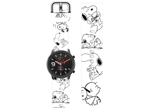 Correa Silicona Líquida para Huawei Watch GT 3 Pro 46mm Blanco