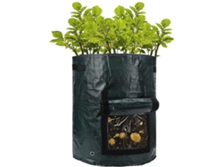 Bolsa De Cultivo De Pe, Transpirable, 3 Galones, Herramienta Para Huerto, 25x22cm