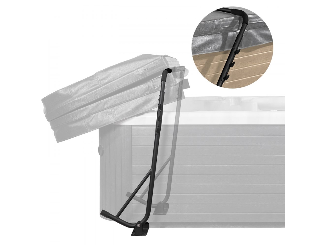 Elevador Manual para Cubierta de Jacuzzi y Spa 145 235 cm con Estructura de Aluminio Tekmaquinas