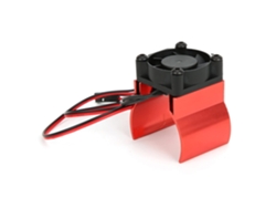 Disipador de calor RC, ventilador de refrigeración, alta disipación para modelos RC a escala 1/10 a 4 °C. SFUSHOS