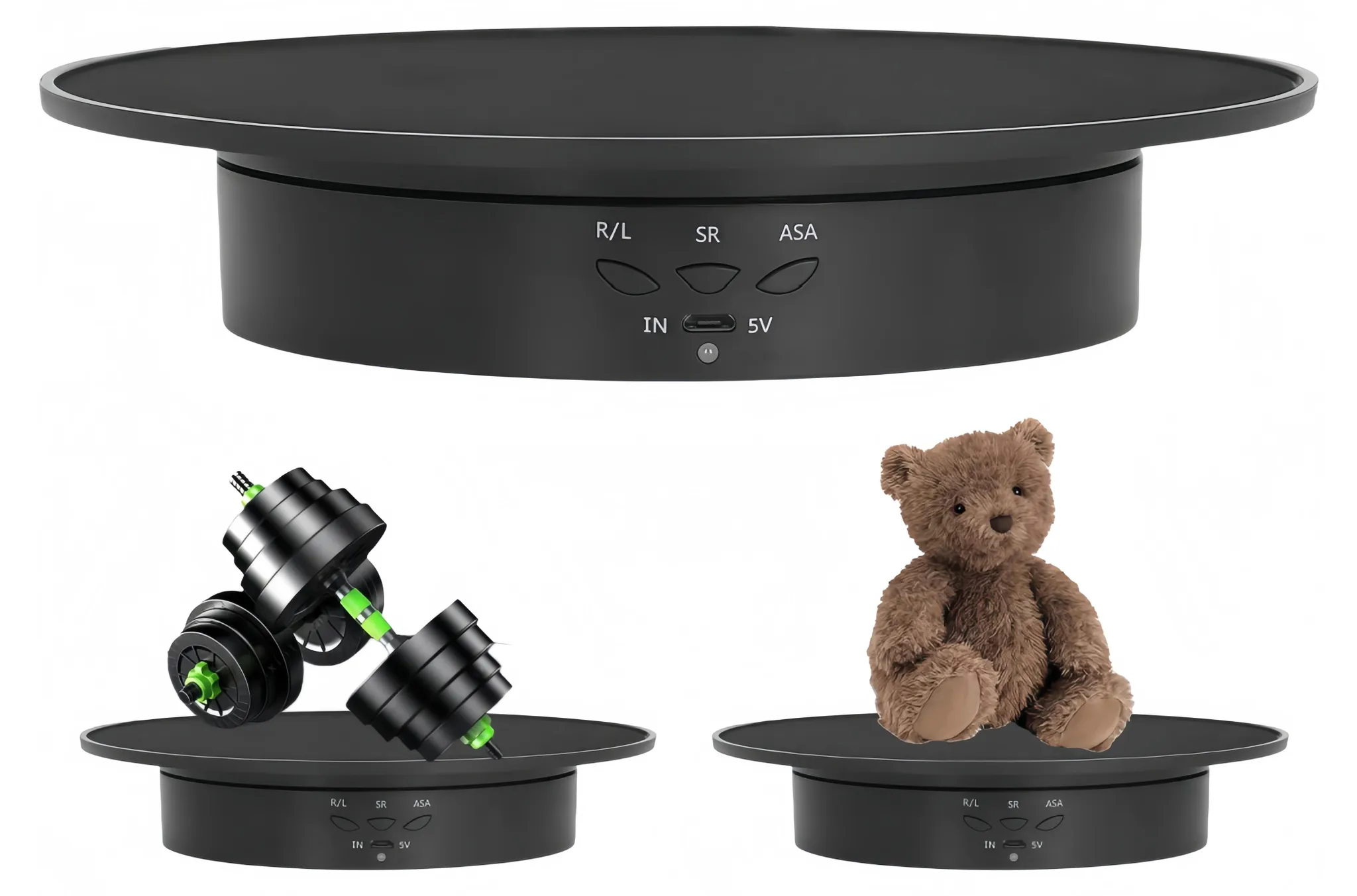 Pantalla Eléctrica De 360 Grados