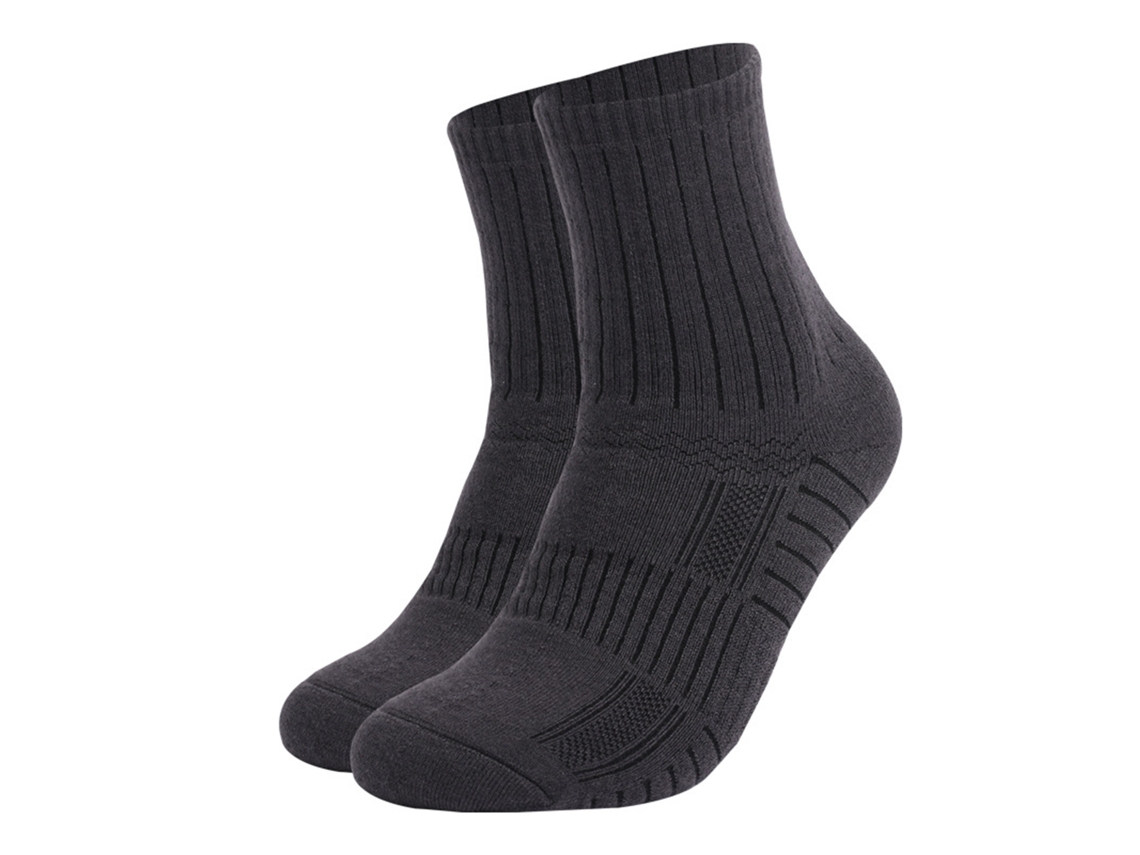 Meias De Lã Térmicas Antiderrapantes Resistentes Ao Desgaste Respiráveis Quentes Para Hiking No Inverno