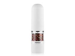 Moedor Elétrico De Sal E Pimenta Com Ajuste De Granulometria Pritech Pbp-382 Branco