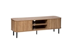 Mueble TV Paris Prix Colva madera contemporánea 140 cm beige ATMOSPHERA