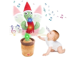 Peluche Interactivo Cactus Bailando Arzopa | Cactus De Navidad | Repetir Escucha | 120 Canciones