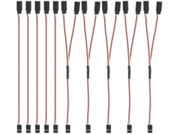 Pieza para Teledirigidos 10 Piezas Servo Cable de extensión