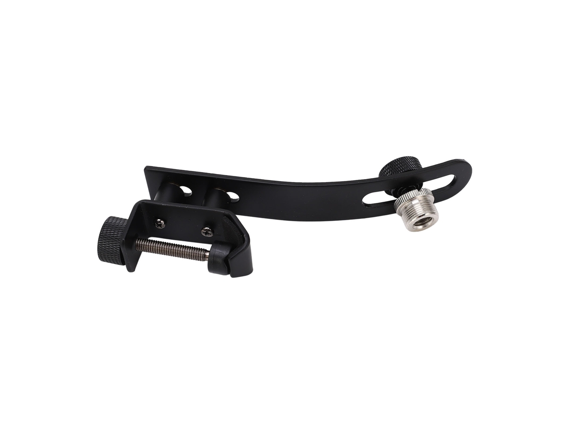 Pinza Ajustable De Acero Inoxidable Para Micrófono De Batería Con Sorpción De Impactos Y Montaje En Aro
