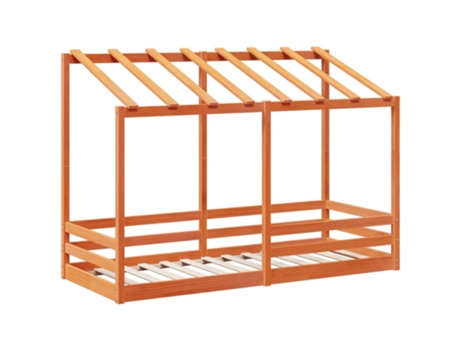 Cama Para Niños VIDAXL Marrón Madera (90x190 cm)