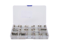 Kit de alambre de vidrio de 150 piezas con estuche de plástico para protección de circuitos