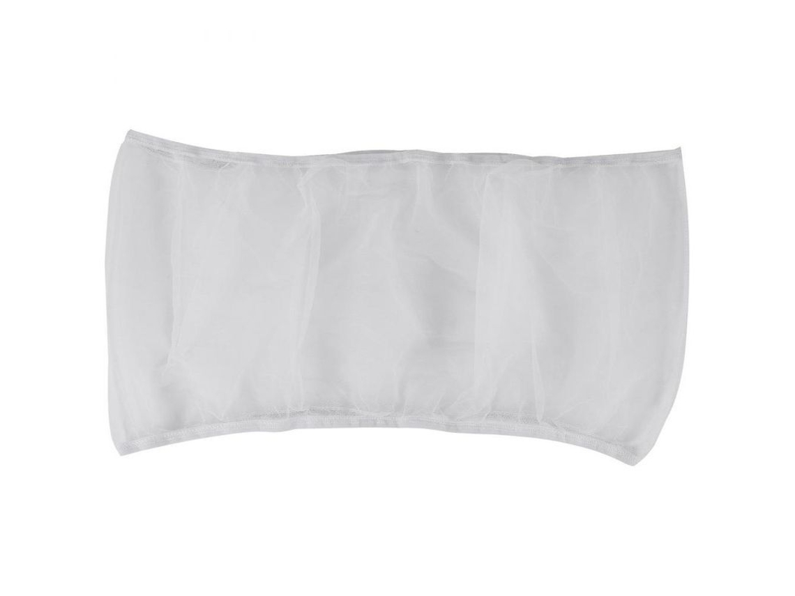 2026-protector De Jaula Para Pájaros Con Red De Captura De Semillas, Tela Transpirable, Talla M, Blanco Blanco
