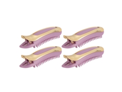 4 Clips De Pelo Volumizantes Profesionales Para Elevar La Raíz Instantáneamente, Color Morado, Para Mujeres Y Niñas
