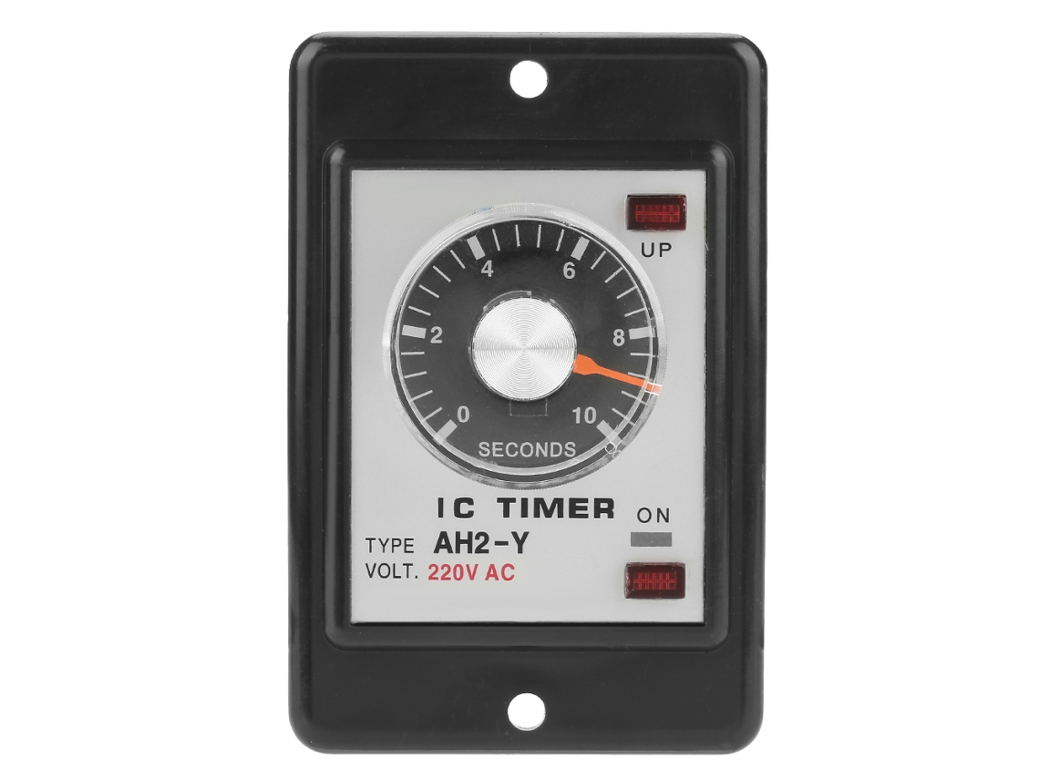 Relé Temporizador De Retardo De Encendido 0-10s Control Por Knob 8 Pines Ac 220v Ah2-y
