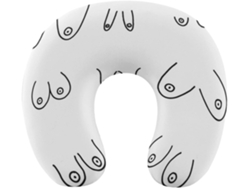 Almohada Viaje Cuello – Espuma Viscoelástica Viscoelástica Fácil Relajación Cómodos Familia.brfácil