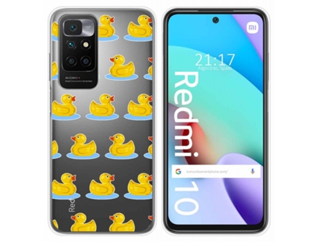 Carcasa Xiaomi Redmi 10 TUMUNDOSMARTPHONE Dibujos Transparente Multicolor