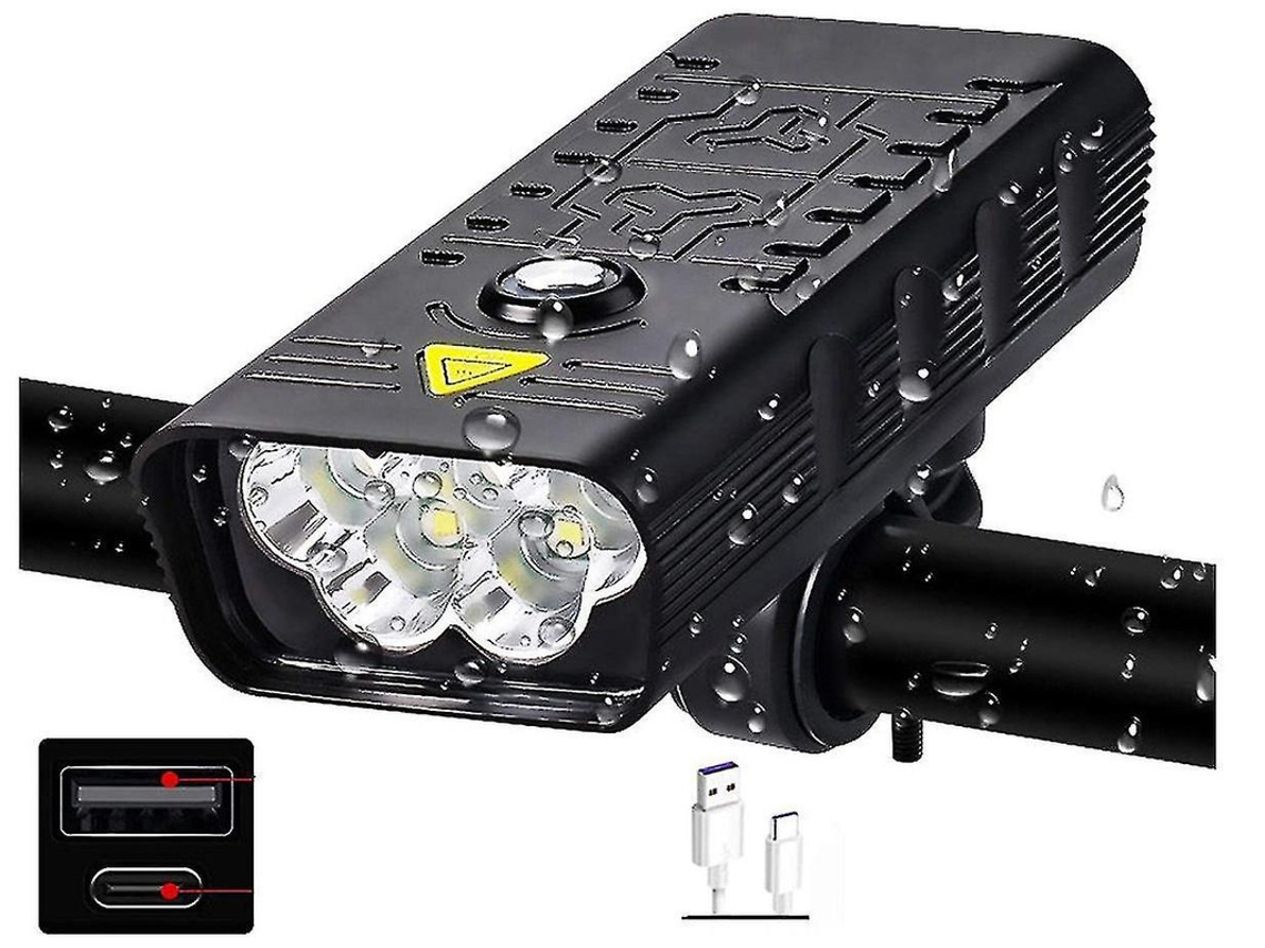 Luces de bicicleta YIZHOOD DES969 (negras)