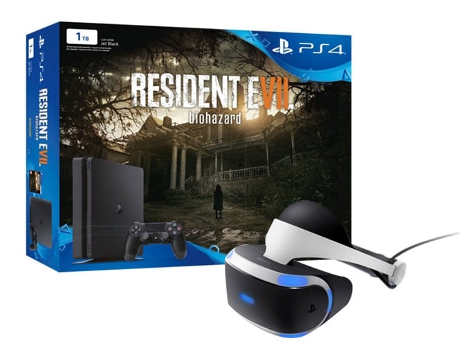Consola PS4 Slim + Resident Evil 7 (1 TB)
